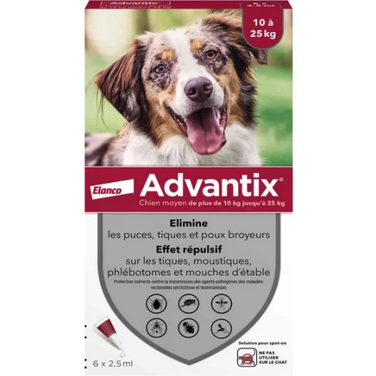 Advantix Chien Moyen 10-25 kilos - image 2