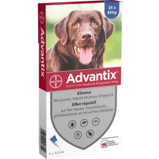 Advantix Grand Chien 25-40 kilos