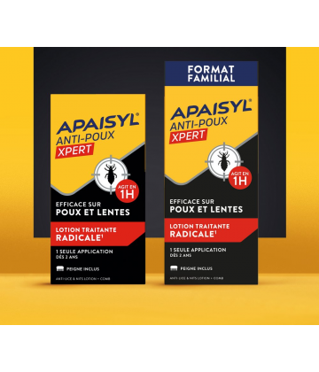 Apaisyl Xpert 100% Radical Poux & Lentes