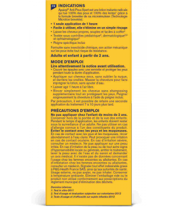 Apaisyl Xpert 100% Radical Poux & Lentes