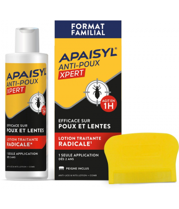 Apaisyl Xpert 100% Radical Poux & Lentes