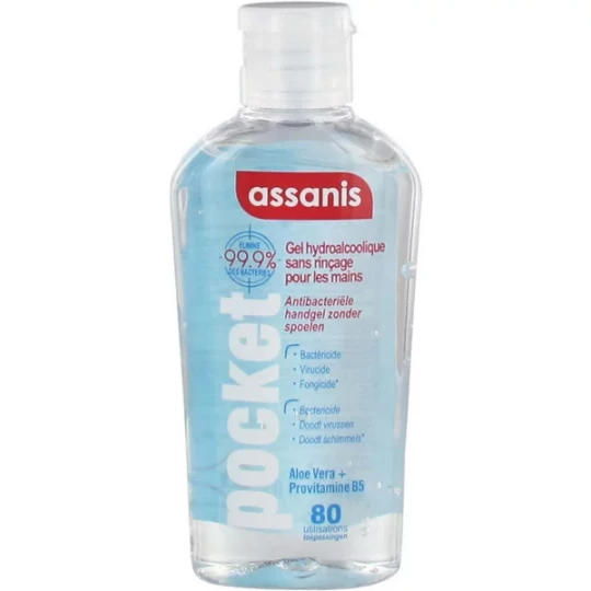 Assanis Pocket Gel antibactérien