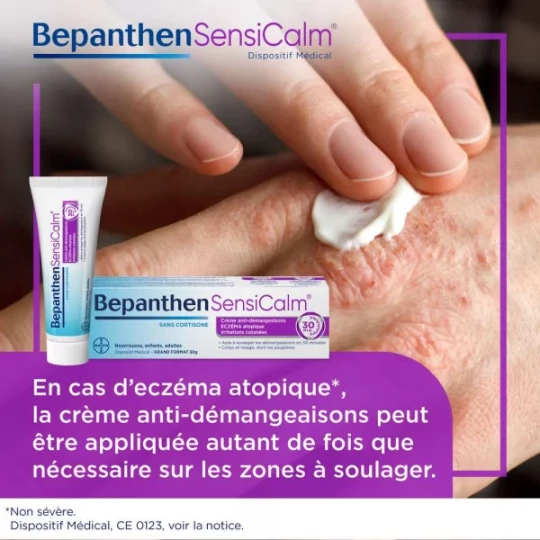 BepanthenSensicalm Crème Anti-Démangeaisons Eczéma - image 10