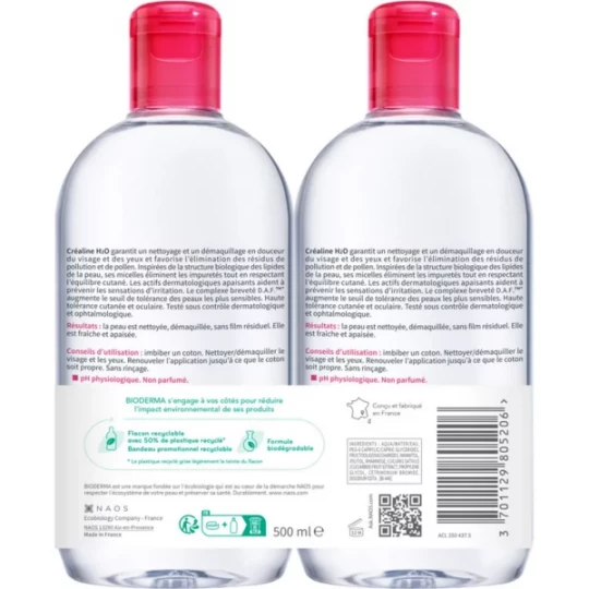 Bioderma Créaline H2O Solution Micellaire - image 22