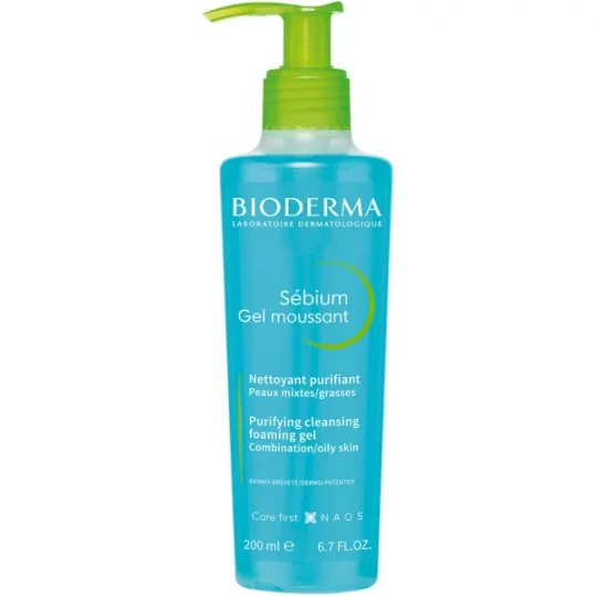 Bioderma Sébium Gel Moussant Purifiant