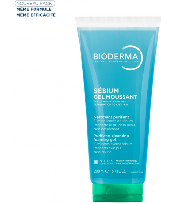 Bioderma Sébium Gel Moussant Purifiant