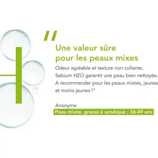 Bioderma Sébium H2O Solution Micellaire Sans Rinçage - image 5