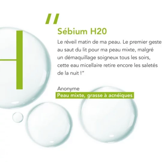Bioderma Sébium H2O Solution Micellaire Sans Rinçage - image 12