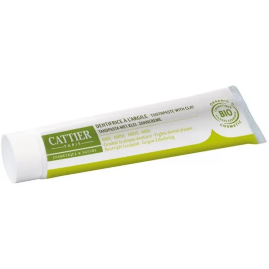 Cattier Dentifrice Dentargile à l'Huile Essentielle d'Anis