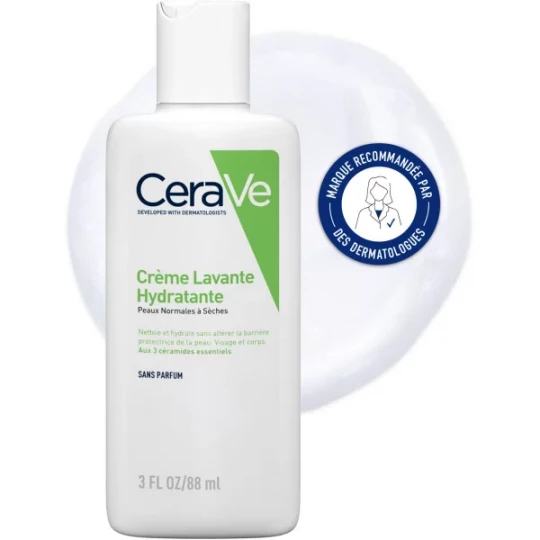 CeraVe Crème Lavante Hydratante - image 3