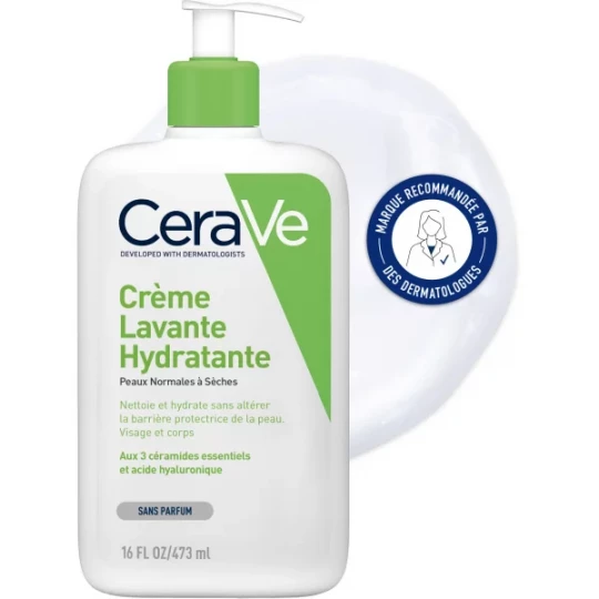 CeraVe Crème Lavante Hydratante - image 1