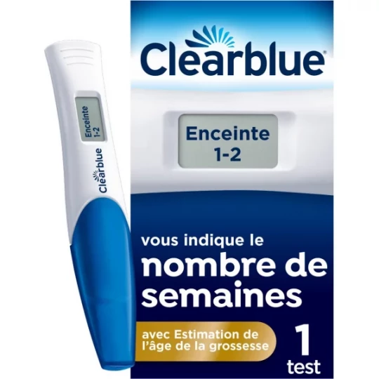 Clearblue Test de Grossesse Digital Avec Estimation de l'Age de Grossesse - image 7