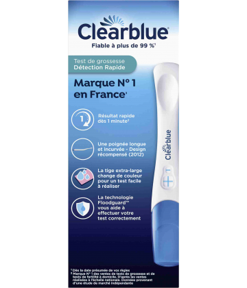 Clearblue Test de grossesse Plus