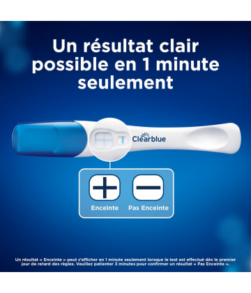 Clearblue Test de grossesse Plus