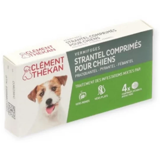 Clément Thékan Vermifuges Strantel Chiens