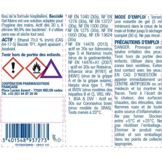 Baccide Gel Hydroalcoolique - image 4