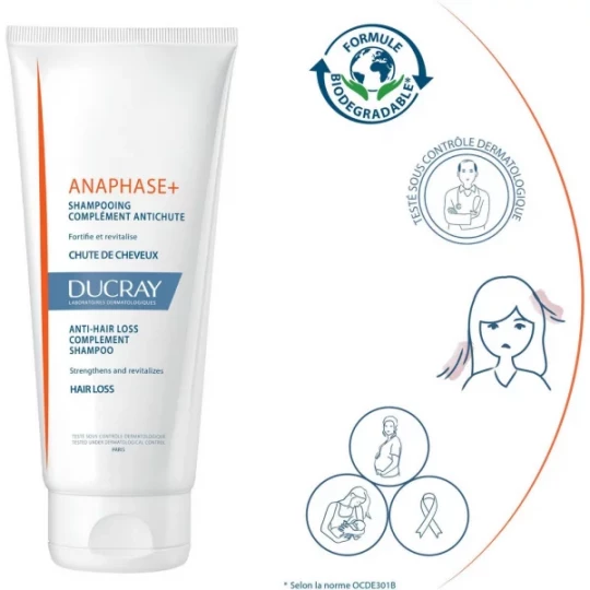 Ducray Anaphase + Shampooing Complément Anti-chute et Anti-Affinement - image 4