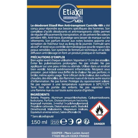 Etiaxil Déodorant Men Anti-Transpirant Spray - image 6