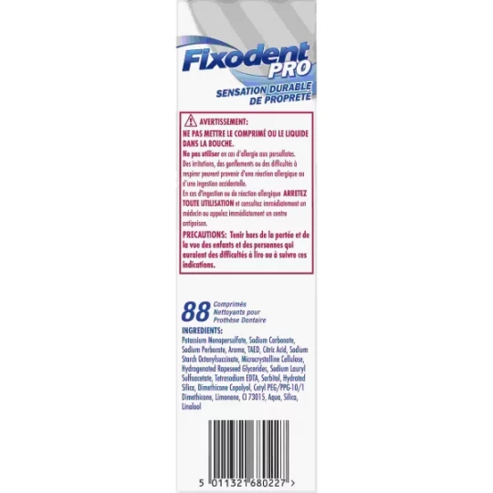 Fixodent Pro Comprimés Nettoyants Extra Fraîcheur Longue Durée - image 9
