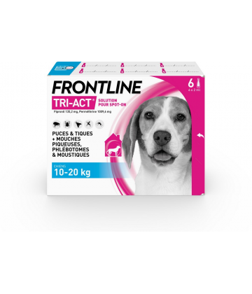 Frontline Tri-Act Chiens 10-20 kg