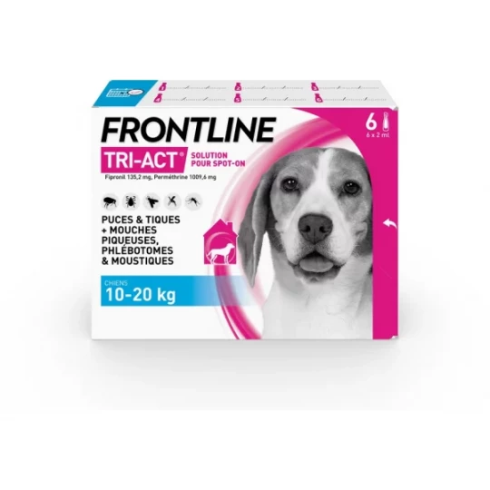 Frontline Tri-Act Chiens 10-20 kg - image 2