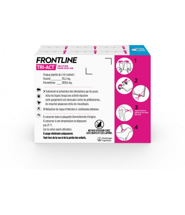 Frontline Tri-Act Chiens 10-20 kg