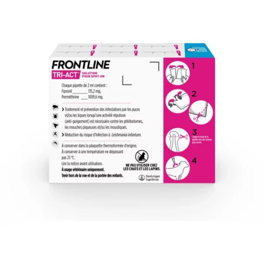Frontline Tri-Act Chiens 10-20 kg - image 3