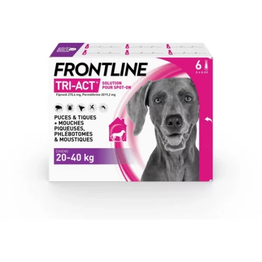 Frontline Tri-Act Chiens 20-40 kg - image 2