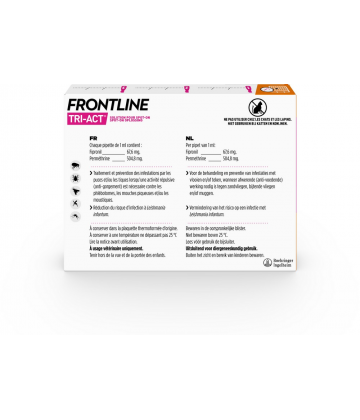 Frontline Tri-Act Chiens 5-10 kg