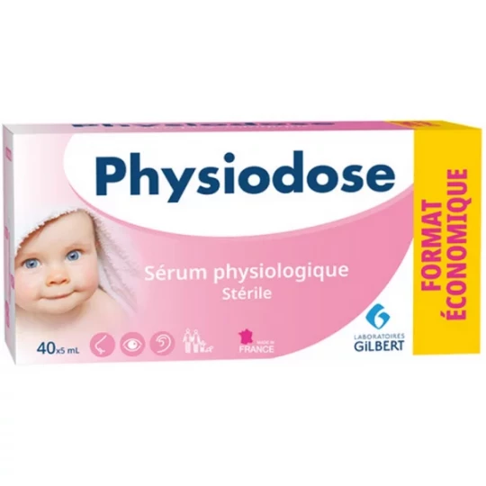 Gilbert Physiodose Sérum Physiologique Stérile