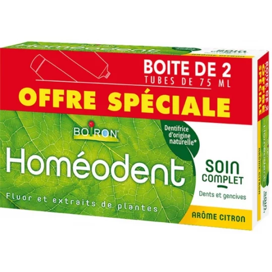 Homeodent Dentifrice Complet Dents et Gencives Citron