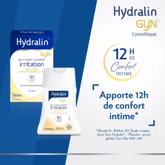 Hydralin Gyn Irritation Gel Lavant Calmant équilibre intime - image 4