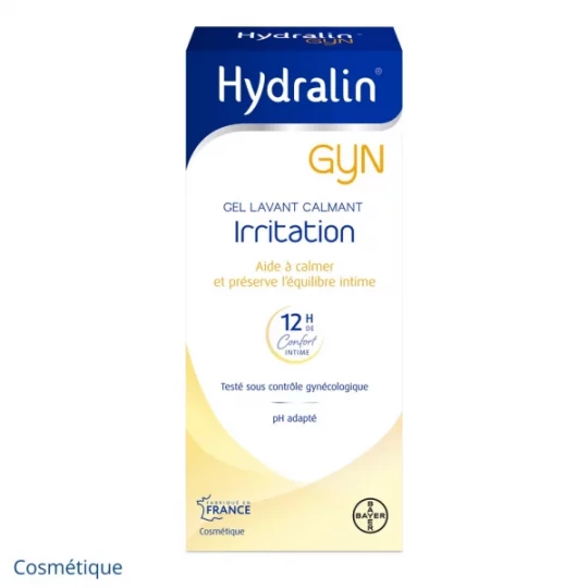 Hydralin Gyn Irritation Gel Lavant Calmant équilibre intime