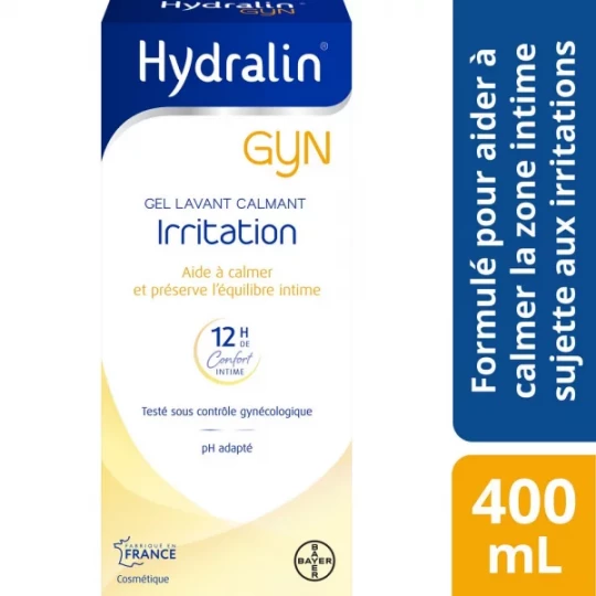 Hydralin Gyn Irritation Gel Lavant Calmant équilibre intime - image 36