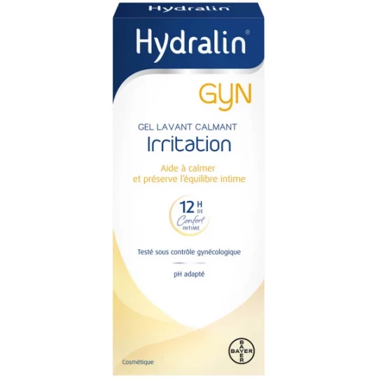 Hydralin Gyn Irritation Gel Lavant Calmant équilibre intime - image 37
