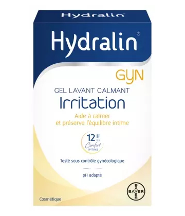 Hydralin Gyn Irritation Gel Lavant Calmant équilibre intime