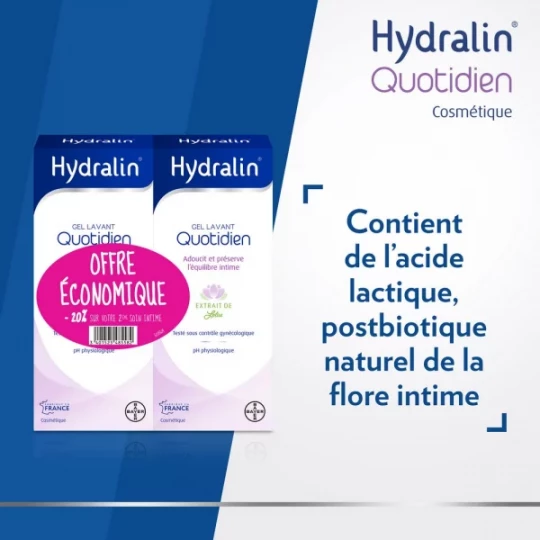 Hydralin Quotidien Gel Lavant équilibre intime - image 25