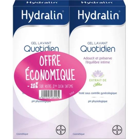 Hydralin Quotidien Gel Lavant équilibre intime - image 31