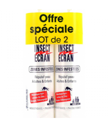 Insect Ecran Spray Zones Infestées