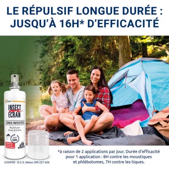 Insect Ecran Spray Zones Infestées - image 2