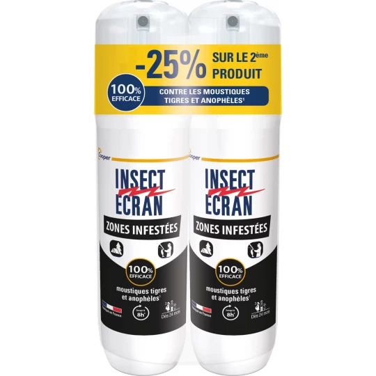 Insect Ecran Spray Zones Infestées