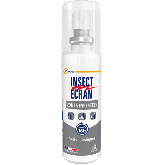 Insect Ecran Spray Zones Infestées