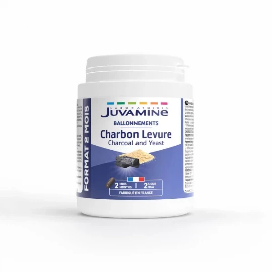 Juvamine Phyto Charbon + Levure