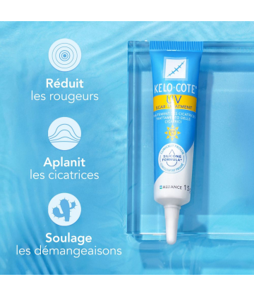 Kelo-Cote Gel UV pour Cicatrices SPF30