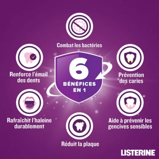 Listerine Bain de Bouche Total Care - image 3
