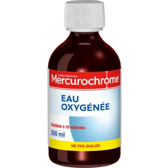 Mercurochrome Eau Oxygénée