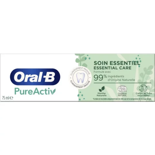 Oral-B Dentifrice PureActiv Soin Essentiel - image 5
