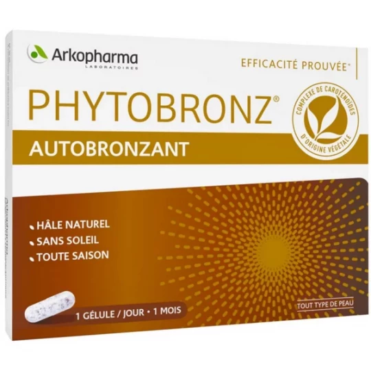 Phytobronz Autobronzant Hâle Naturel Sans Soleil