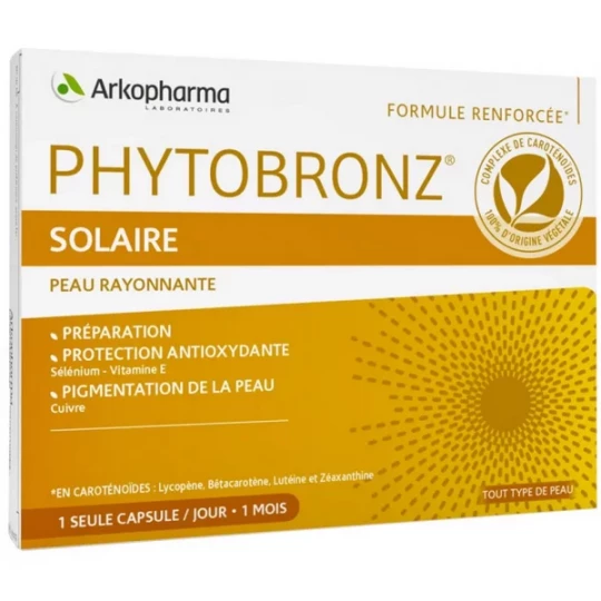 Arkopharma Phytobronz Préparateur Solaire