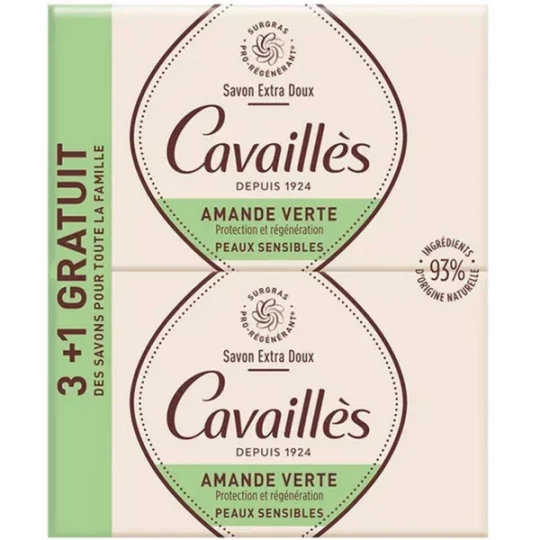 Rogé Cavaillès Savon Surgras Extra Doux Amande Verte